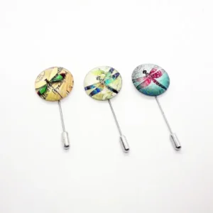 Broche cabujón