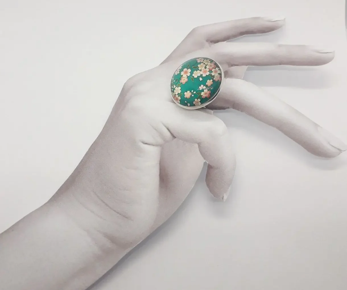 Anillo cabujón - Imagen 2