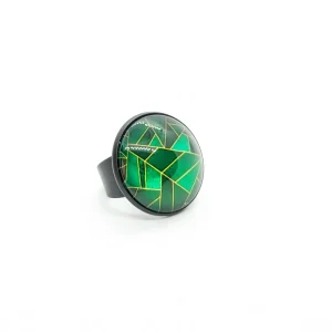 Anillo Cabujón