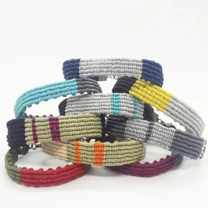 Pulsera de macramé