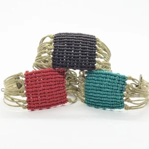 Pulsera de macramé