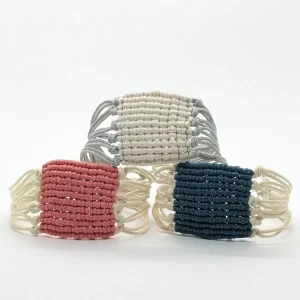 Pulsera de macramé
