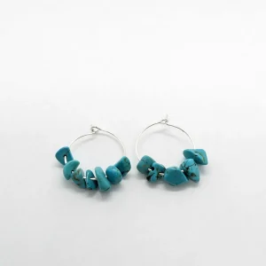 Pendientes de piedras naturales