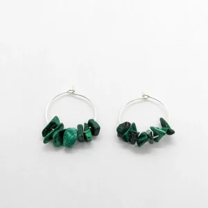 Pendientes de piedras naturales
