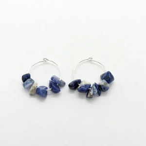 Pendientes de piedras naturales