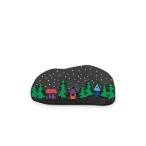 Broche de arcilla polimérica