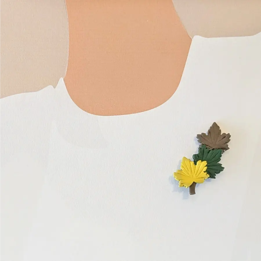 Broche de arcilla polimérica - Imagen 2