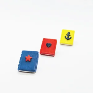 Broche de arcilla polimérica