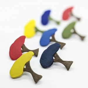 Broche de arcilla polimérica
