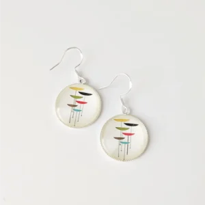 Pendientes cabujón