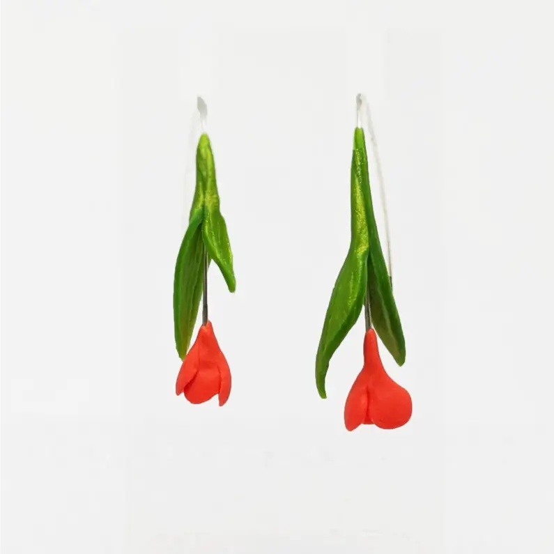Pendientes de arcilla polimérica - Imagen 2