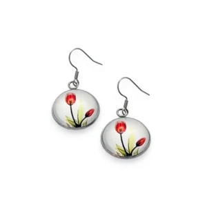 Pendientes cabujón