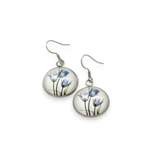 Pendientes cabujón